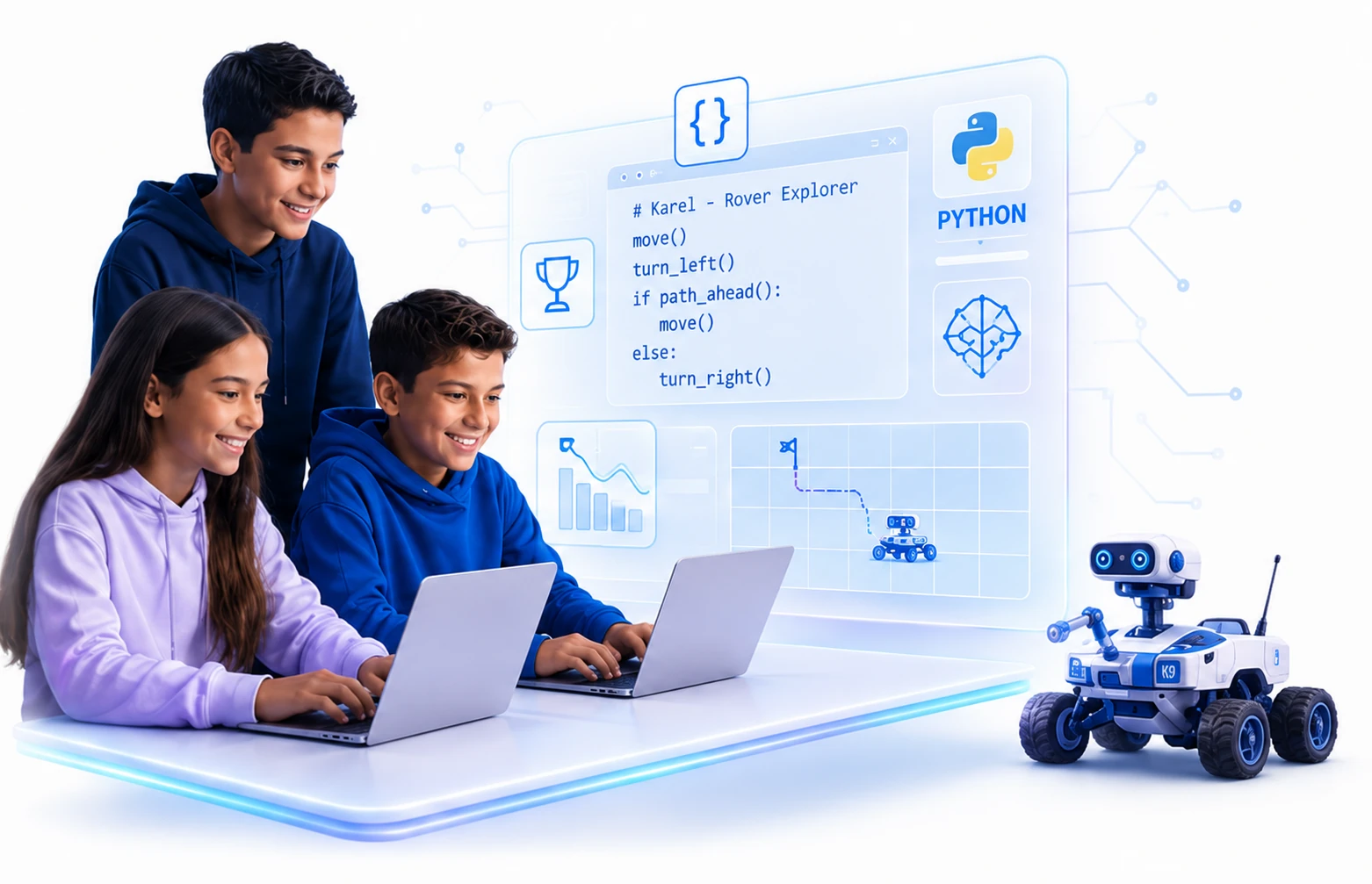 Aprendiz creciendo en su aprendizaje